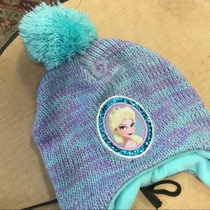 Disney Accessories - Disney Frozen Elsa Winter Girl’s Beanie Lavender Disney Accessories - Disney Frozen Elsa Winter Girl’s Beanie Lavender